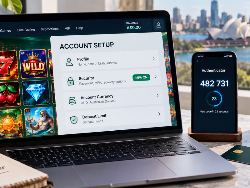 First Casino Account Setup for Australian Players: A Pre-Deposit Checklist